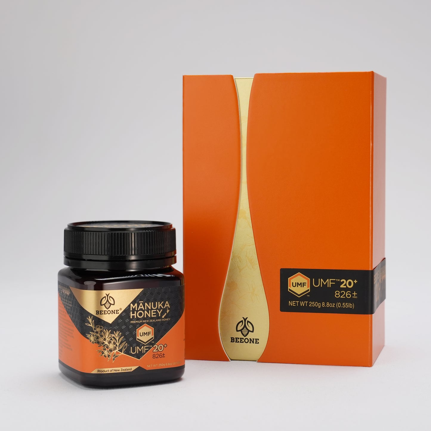 GIFT Box BEEONE UMF™ 20+ Mānuka Honey 250g